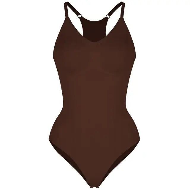 Seamless Tummy Control Shapewear Bodysuit for Women