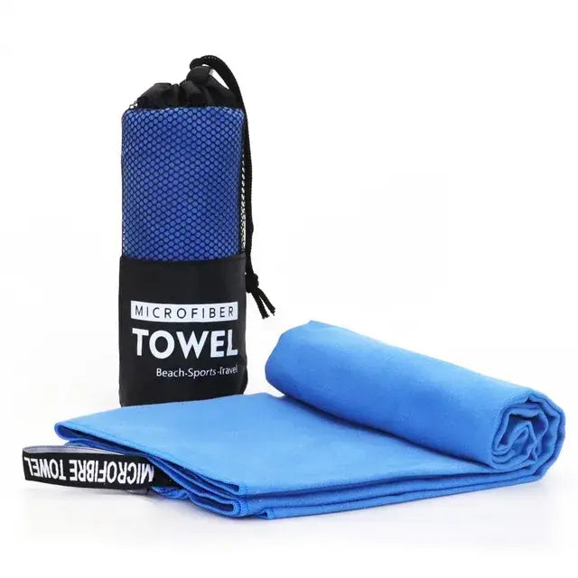 Microfiber Towel With Mesh Bag