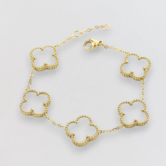 Four-Leaf Clover Bracelet