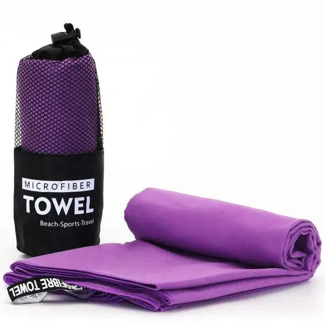 Microfiber Towel With Mesh Bag