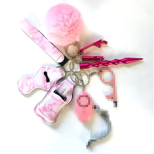 Self Defense Keychain Set