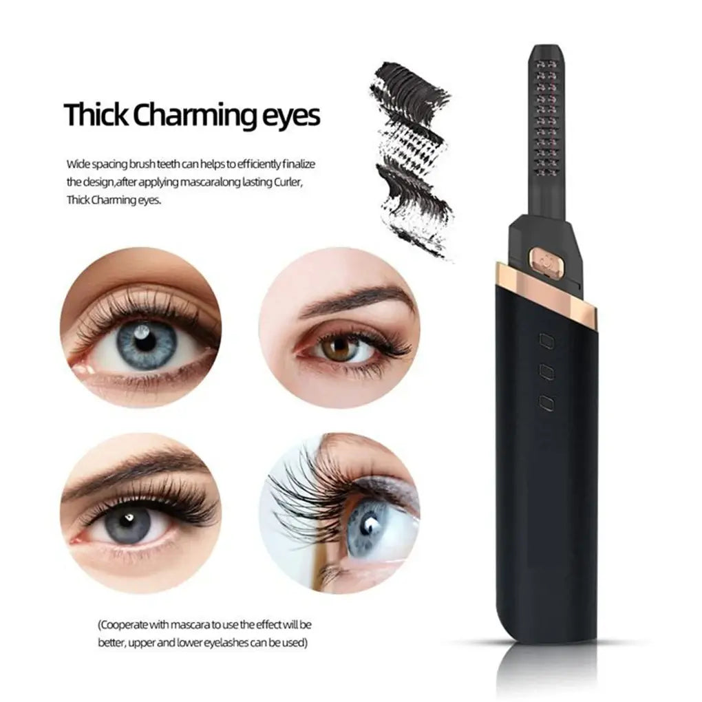 USB Charging Heated Eyelash Curler