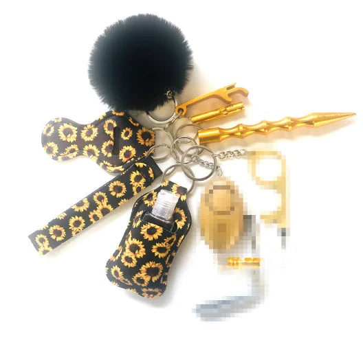 Self Defense Keychain Set